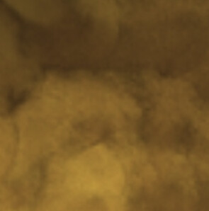 Gold Rush metallic floor finish